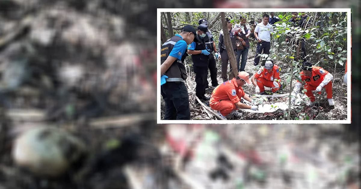 พบโครงกระดูกสาวนิรนาม ดับปริศนาในป่าละเมาะริมถนน