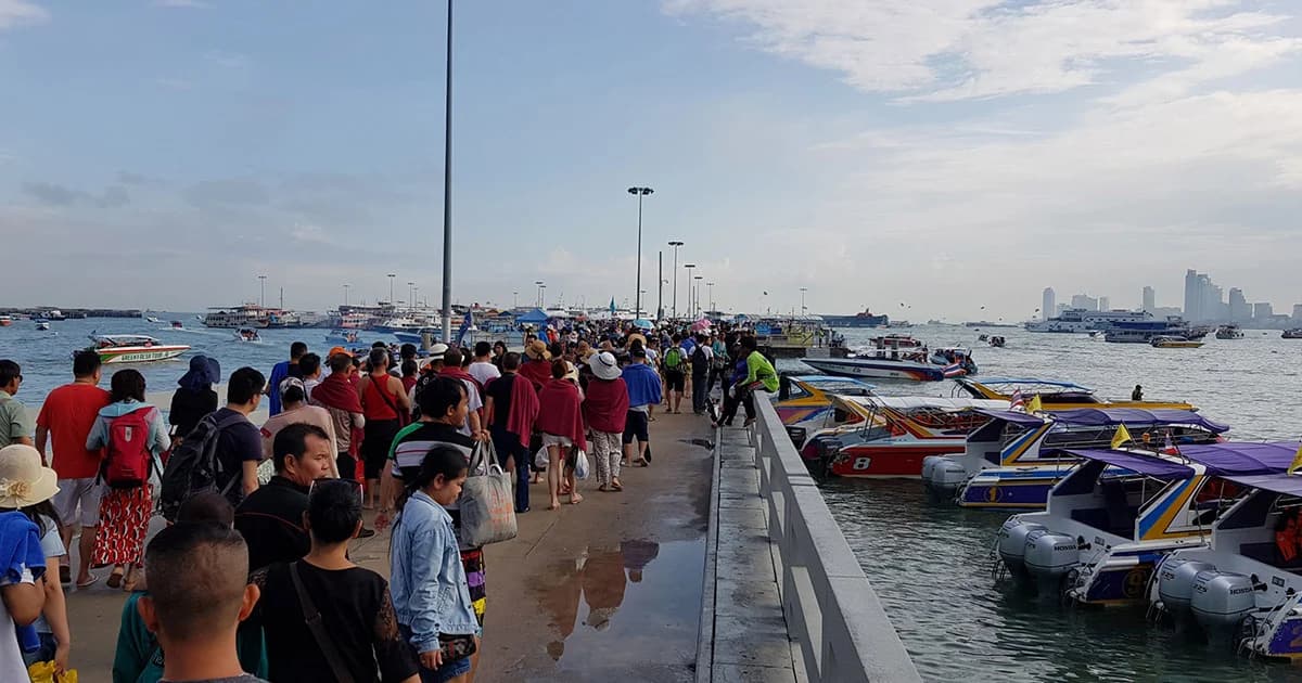 ดีเดย์ 1 พ.ค. คสช.จัดระเบียบย้ายจุดจอดเรือรับส่งนทท.พัทยา