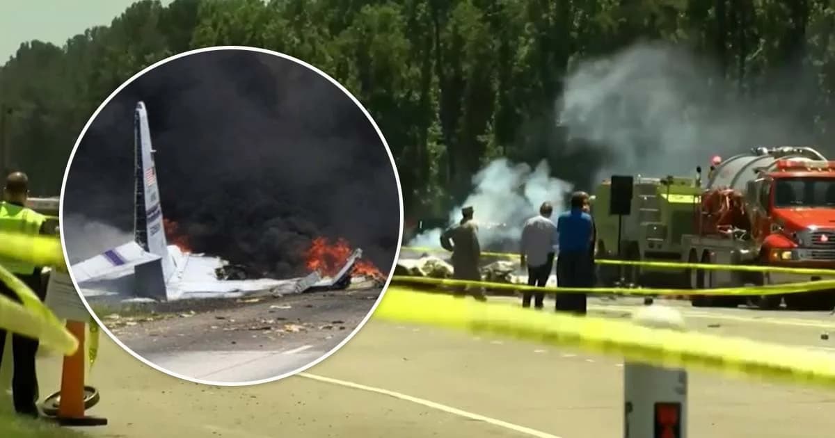 เครื่องบิน C-130 เก่าแก่ ของสหรัฐฯโหม่งโลก ดับยกลำ 5 ราย