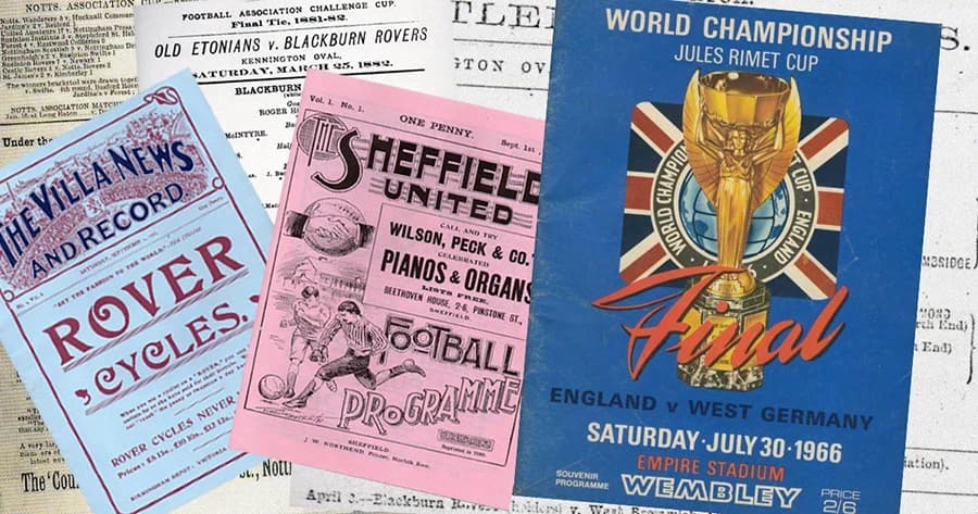 เมื่อโปรแกรมการแข่งขันฟุตบอลเก่าๆ มีมูลค่านับล้านบาท