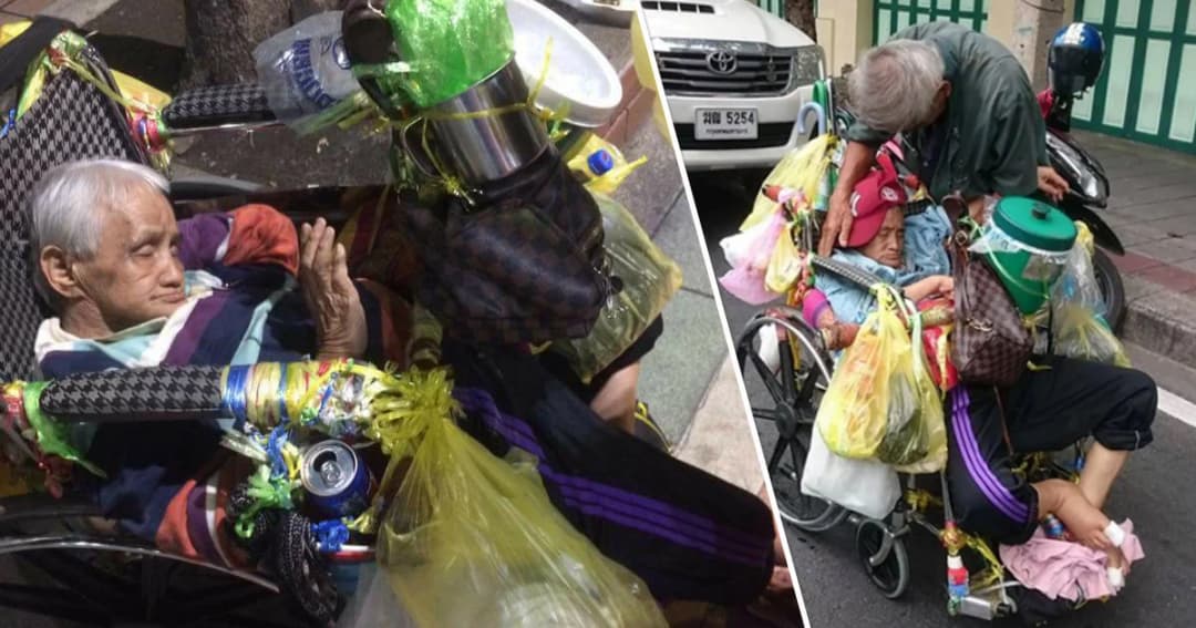 “ความรักของเพื่อนร่วมโลก” ตา-ยายเร่ร่อน ขอดูแลกันจนวันสุดท้าย