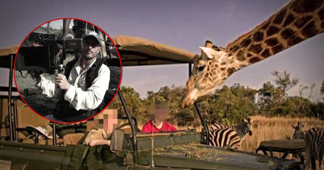 “คาร์ลอส” ผู้กำกับหนังคนดัง ถูกยีราฟฟาดกลางกองถ่ายเสียชีวิต