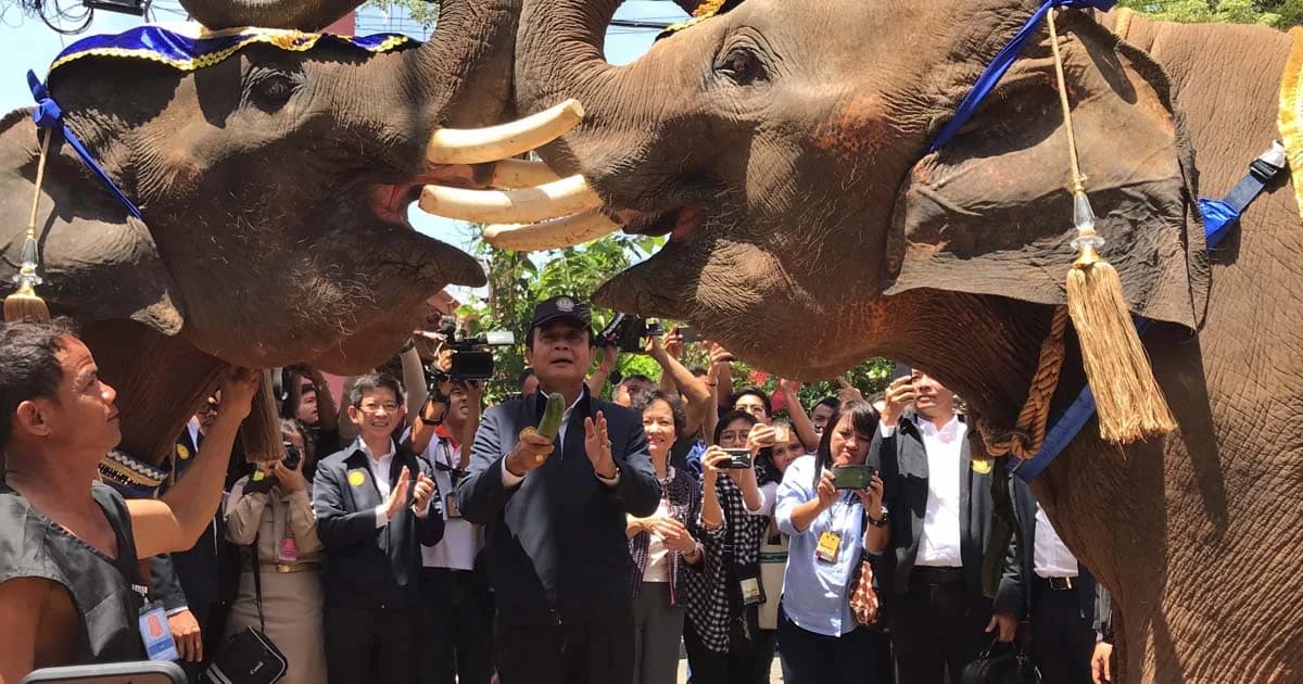 นายกฯ ตู่ อ้อนชาวสุรินทร์ อาจไม่รักเราเพราะว่าหากินยาก แต่จะทำให้ดีขึ้น