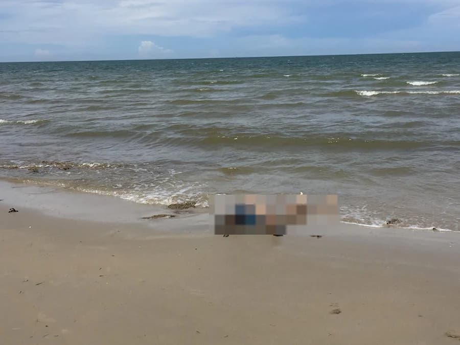 พบศพนักท่องเที่ยวต่างชาติ เสียชีวิตริมหาดหัวหิน