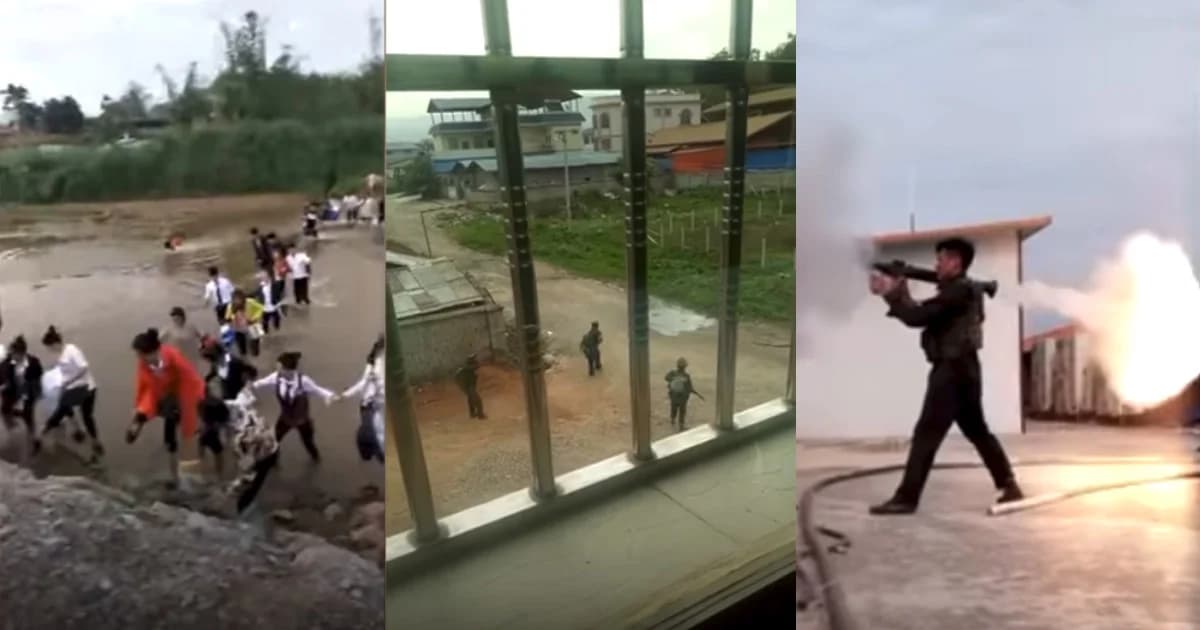 ชนกลุ่มน้อยติดอาวุธปะทะกองทัพเมียนมา ใกล้ชายแดนจีน เสียชีวิต 19 ราย