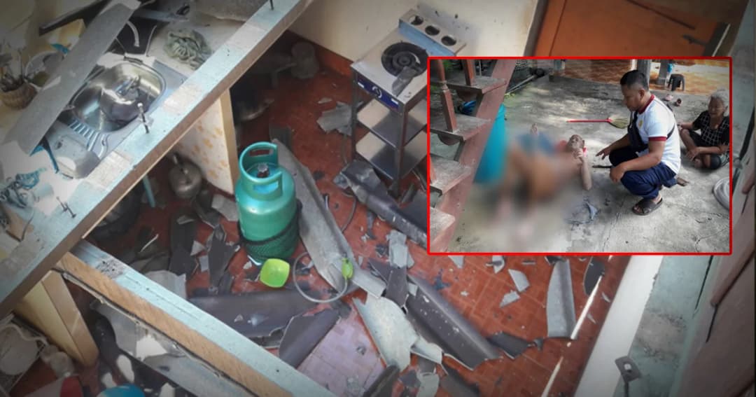 ตูมสนั่น ! ตาวัย 63 ปี ซ่อมเตาแก๊สเอง เกิดระเบิดไฟลวกร่างเจ็บ