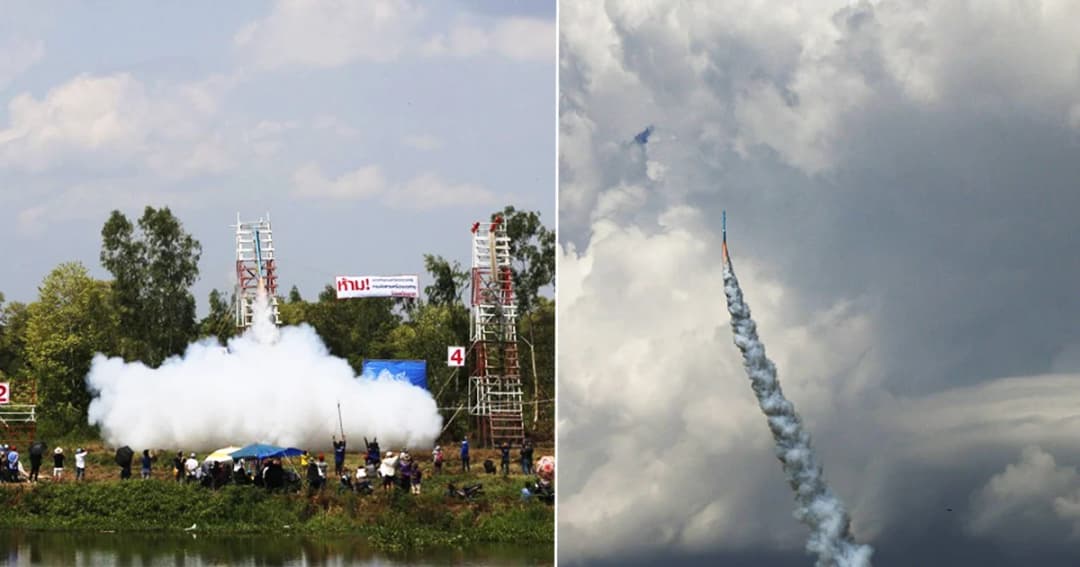 สุดล้ำ ‘บำเพ็ญ’ แอปพลิเคชันควบคุมปล่อยบั้งไฟ แจ้งเตือนนักบิน