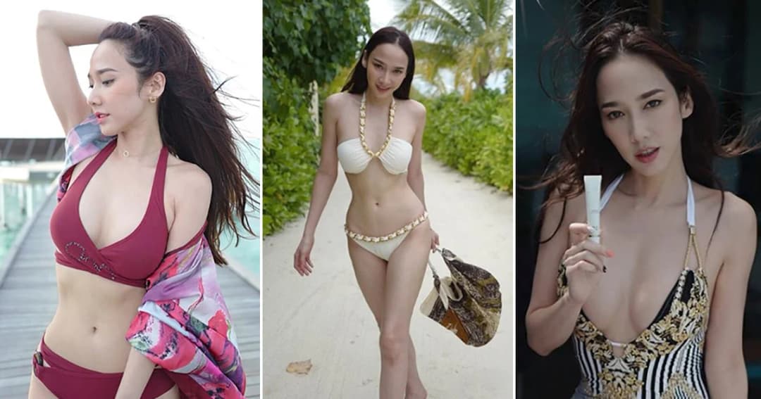จัดจ้าน ! ‘อั้ม พัชราภา’ อวดหุ่นอึ๋มกระชากใจ ในชุดบิกินี่ที่มัลดีฟส์