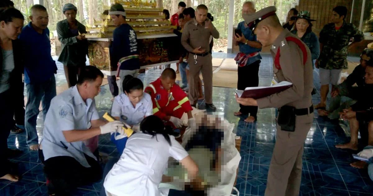 สามีหึงโหด ! คว้ามีดแทงภรรยาดับ ก่อนผูกคอตายตาม