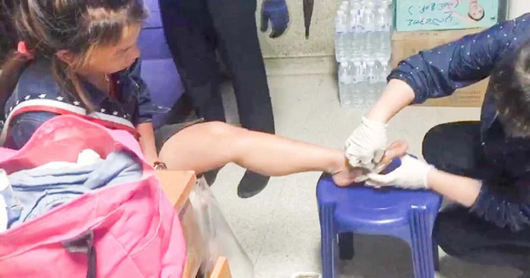 ซุกยาบ้า 800 เม็ดใต้ฝ่าเท้า กะเข้าไทย ขายวัยรุ่น