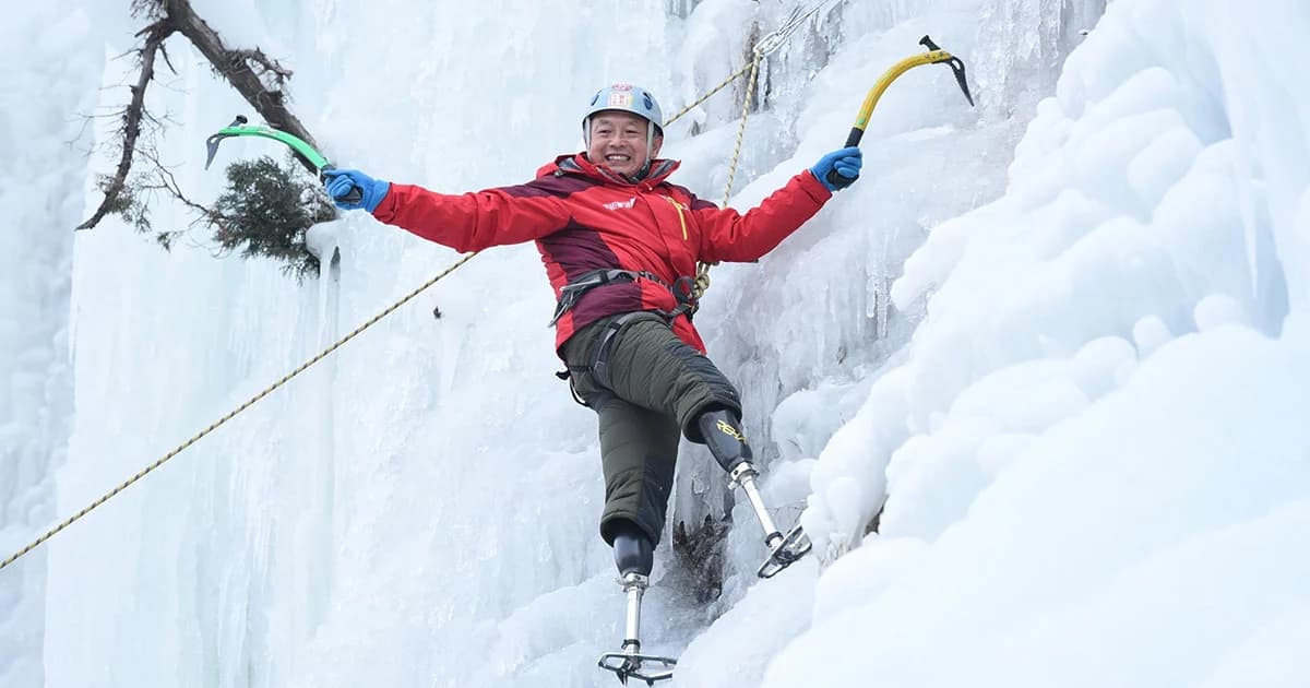 ชายจีนผู้เสียขา 2 ข้าง จากเอเวอเรสต์เมื่อ 40 ปีก่อน พิชิตยอดเขาได้แล้ว