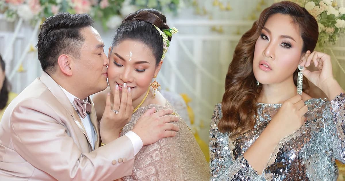 ฝันเป็นจริง “เบลล์ นันทิตา” ควงหนุ่มนักธุรกิจสัญชาติอเมริกัน ลั่นระฆังวิวาห์สุดชื่นมื่น