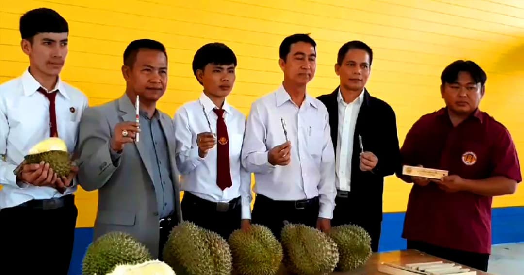 ‘อุปกรณ์วัดความสุกของทุเรียน’ ใช้ง่าย พกพาสะดวก เตรียมจดสิทธิบัตร