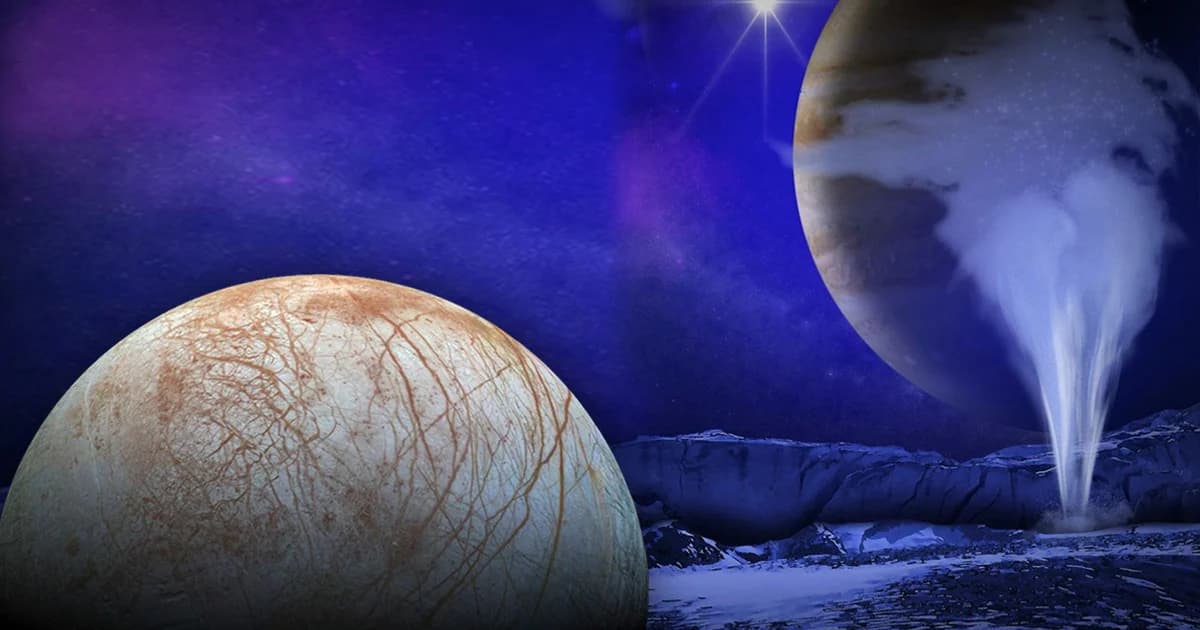 นาซาพบ ‘น้ำพุ’ บนผิวดวงจันทร์ยูโรปา เตรียมส่งยานสำรวจ