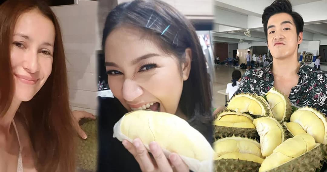 ส่องภาพเหล่าคนบันเทิง แชร์ความฟิน โพสต์ภาพคู่ทุเรียน