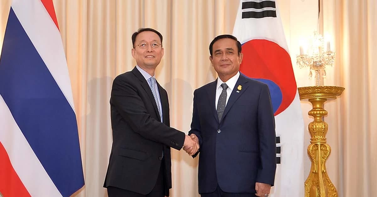 นายกฯ อ้อนนักธุรกิจเกาหลีใต้ เร่งลงทุน ย้ำเลือกตั้งต้นปี 62