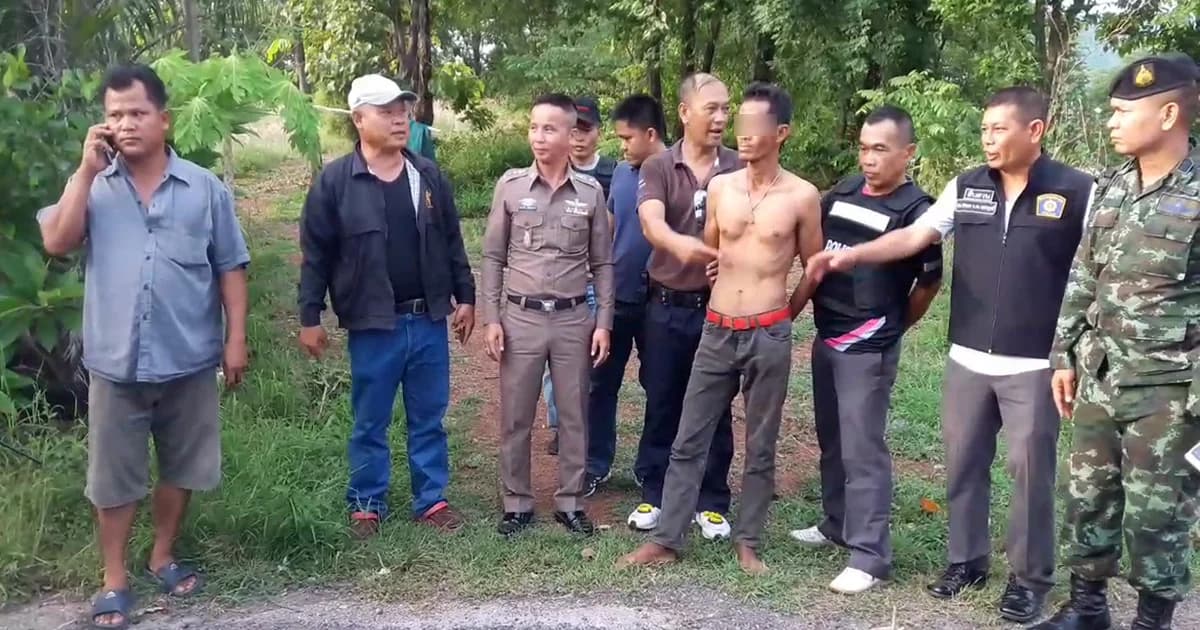 รวบพี่เขยเมายา กระหน่ำแทง 30 แผล ฆ่าน้องเขย ปมแค้นส่วนตัว