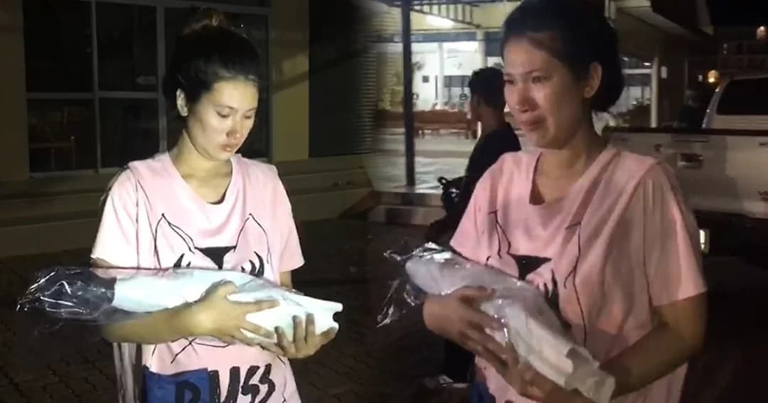 แม่อุ้มศพทารกร่ำไห้ ขอความเป็นธรรมลูกสาวตายหลังคลอด