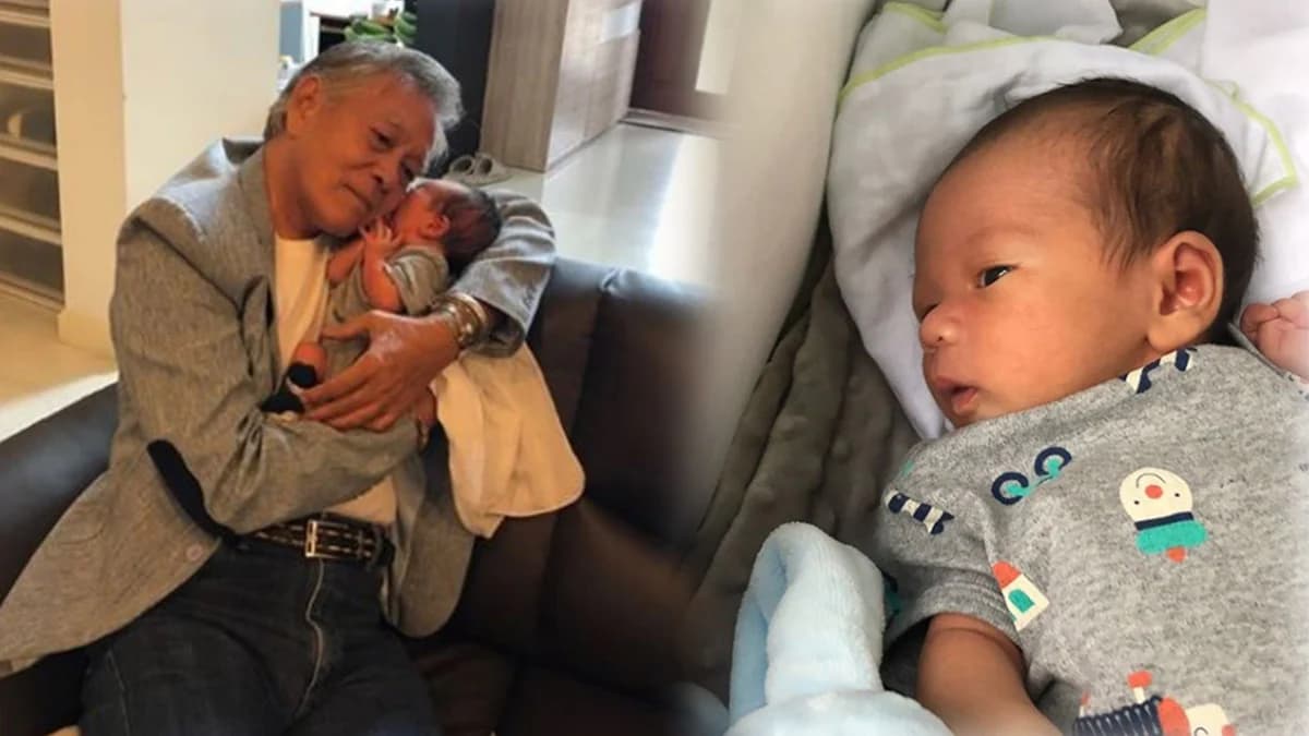 หลงหลานซะแล้ว ! “ปู่หนิง” บุกถึงบ้านหา “น้องโพธิ์” ลูกชาคริต อุ้มชนิดวางไม่ลง!