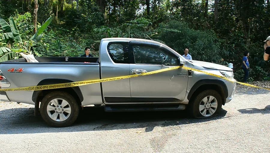 ตร. ออกหมายจับ 4 ผู้ต้องหา ยิงกำนันตำบลปอ