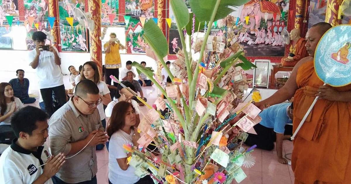 มูลนิธิเวิร์คพอยท์และฝ่ายข่าวฯ ร่วมทอดผ้าป่าสามัคคีบูรณะวัด