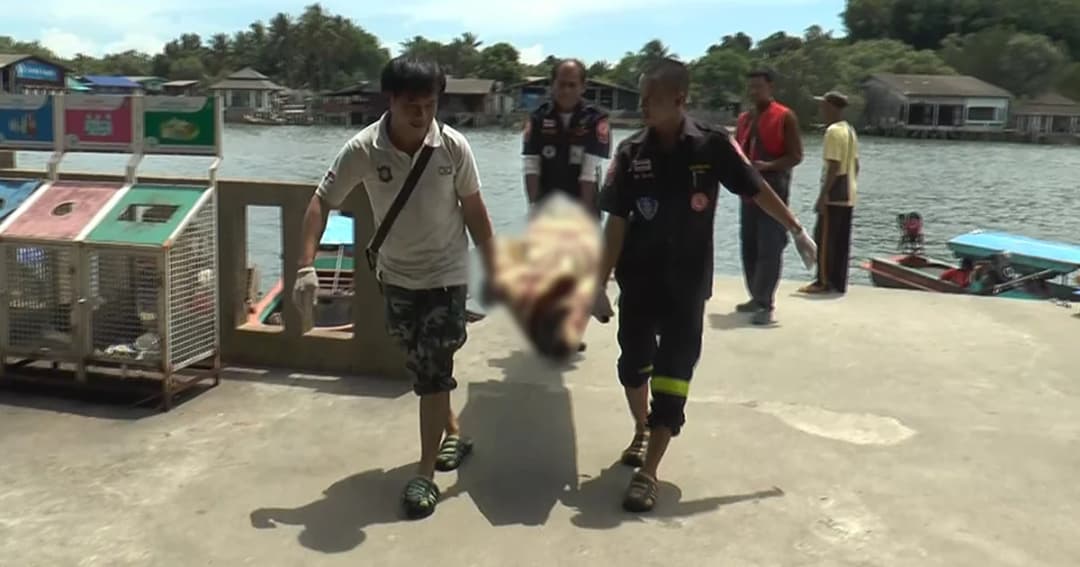 ศพนิรนามโดนแทง 7 แผล ถูกห่อ 3 ชั้น ลอยน้ำติดป่าโกงกาง