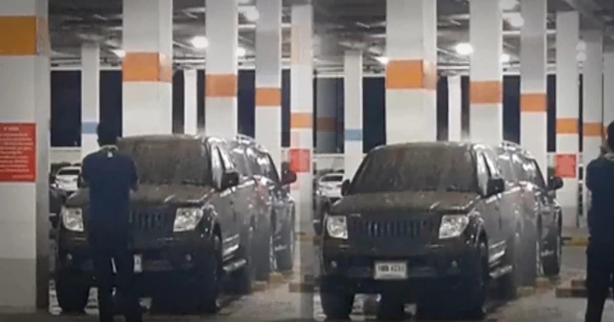 แชร์สนั่น ! ท่อส้วมแตก อุจจาระทะลักเต็มรถ ห้างแจงแค่ท่อน้ำทิ้งรั่ว