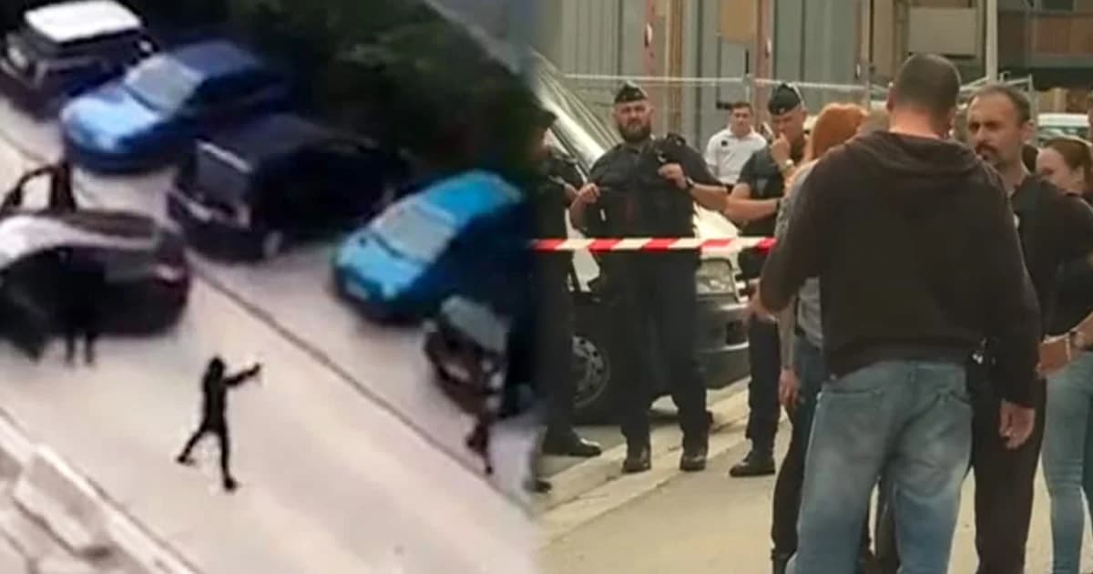 แก๊งมือปืนสวมหน้ากากสาดกระสุนใส่กลุ่มวัยรุ่น ก่อนปะทะ ตร.ฝรั่งเศส