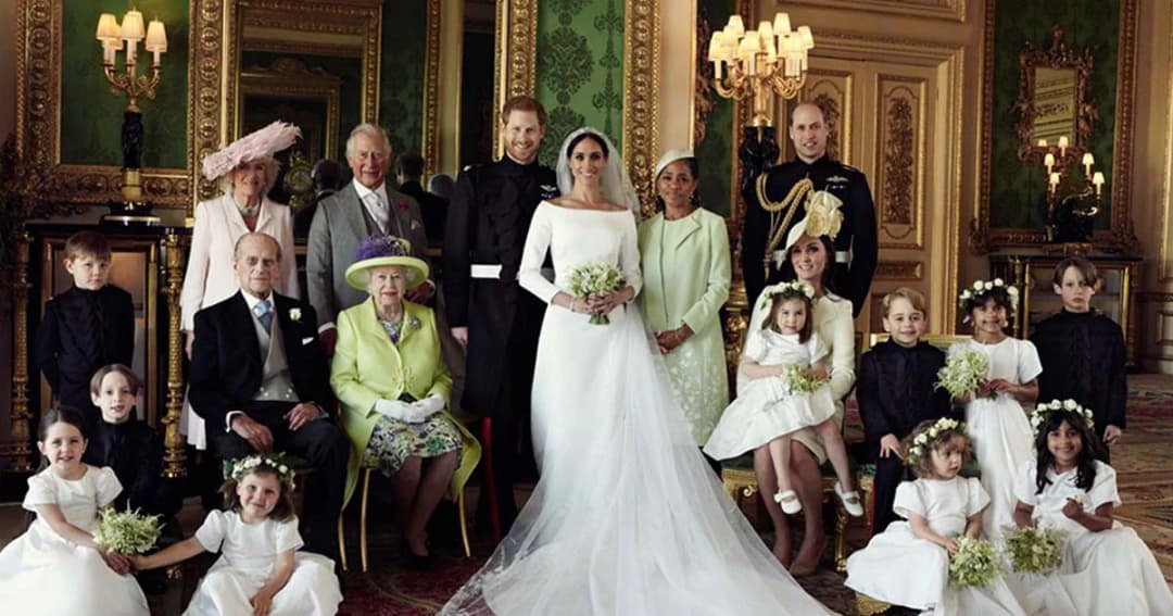 ประทับใจทั่วโลก พระรูปทางการพิธีเสกสมรสเจ้าชายแฮร์รี่-เมแกน