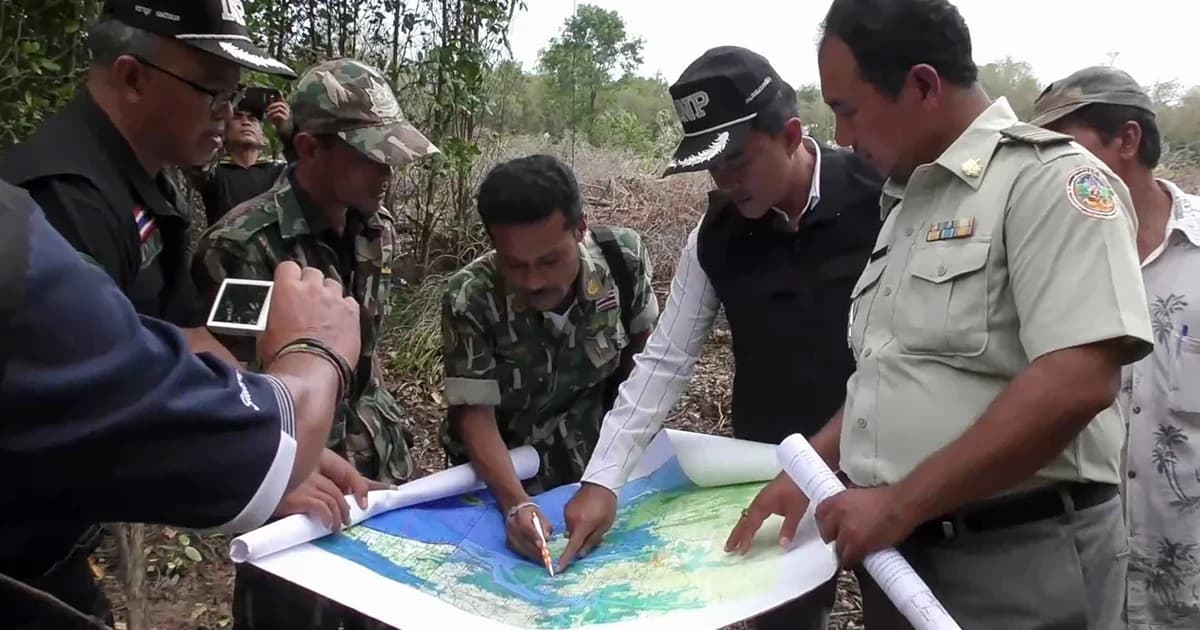 จนท.ลุยตรวจสอบ นายทุนรุกป่าชายเลน เมืองตรัง