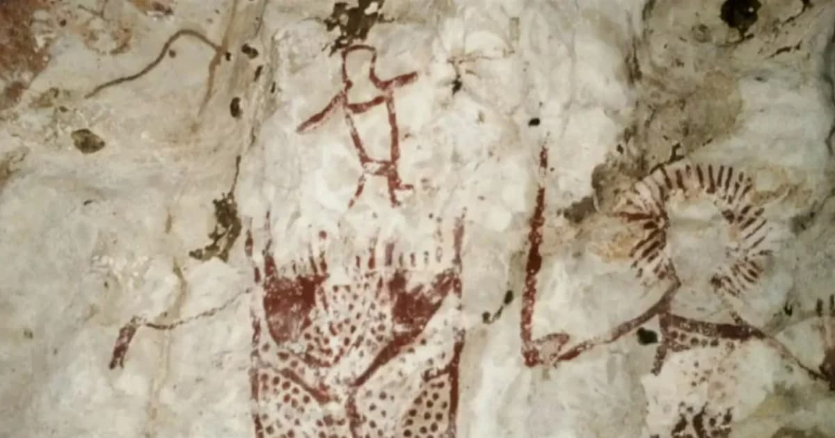 ฮือฮา ! พบภาพเขียนสีโบราณที่กระบี่ อายุราว 3,000 – 5,000 ปี