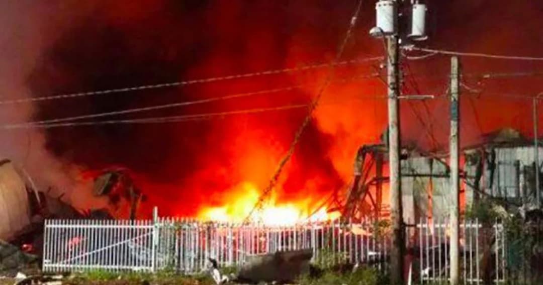 สเปนโกดังเก็บพลุระเบิด ดับ 1 เจ็บ 28 ตำรวจกำลังสอบสวนหาสาเหตุ