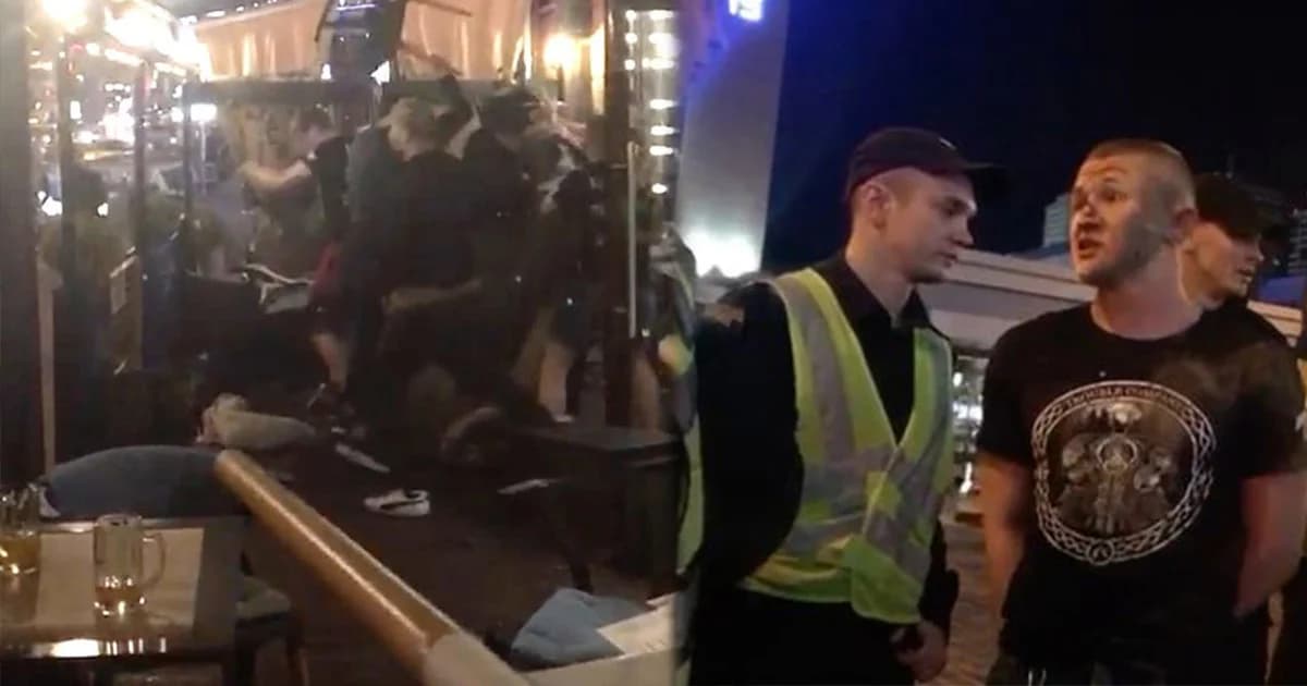 แฟนบอลลิเวอร์ถูกฮูลิแกนยูเครน รุมทำร้ายในร้านอาหาร