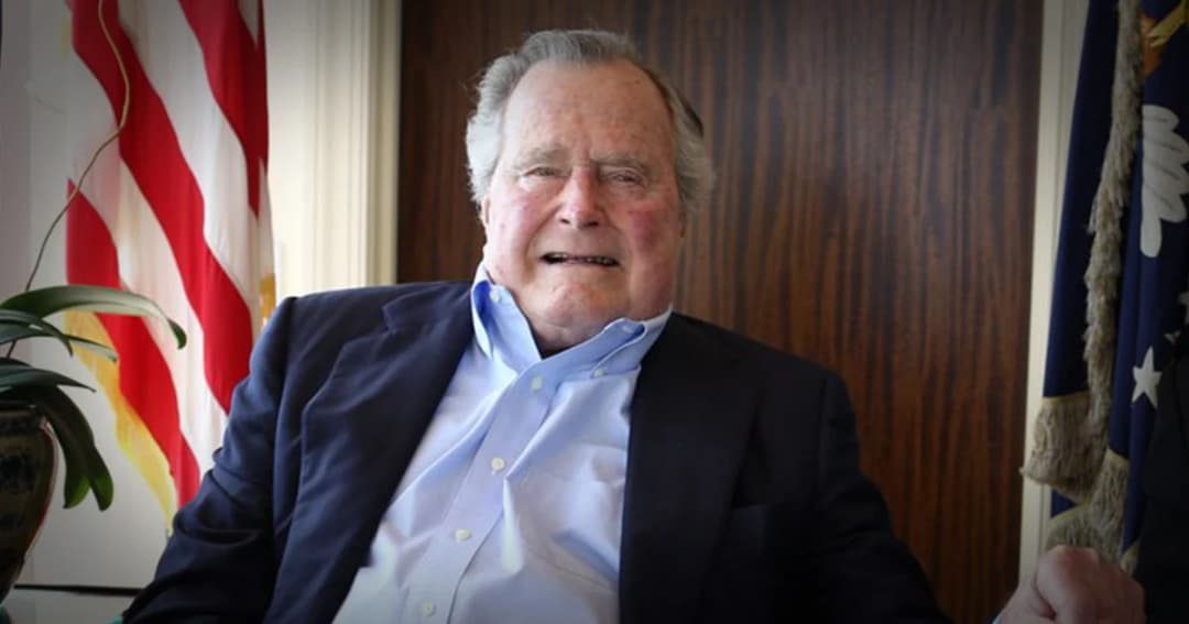 หาม ‘จอร์จ บุช’ ส่งโรงพยาบาล หลังความดันโลหิตต่ำและหมดแรง