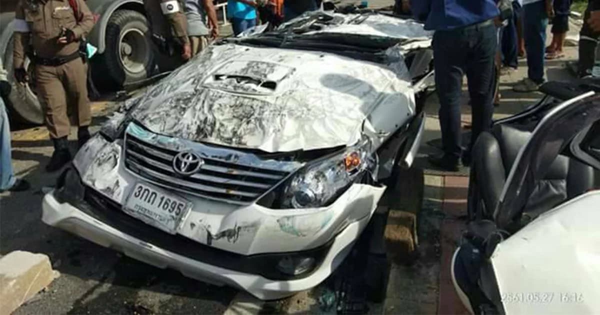 เปิดใจ หนุ่มฟอร์จูนเนอร์รอดตาย เผย นึกถึงหน้าครอบครัวตอนเกิดเหตุ