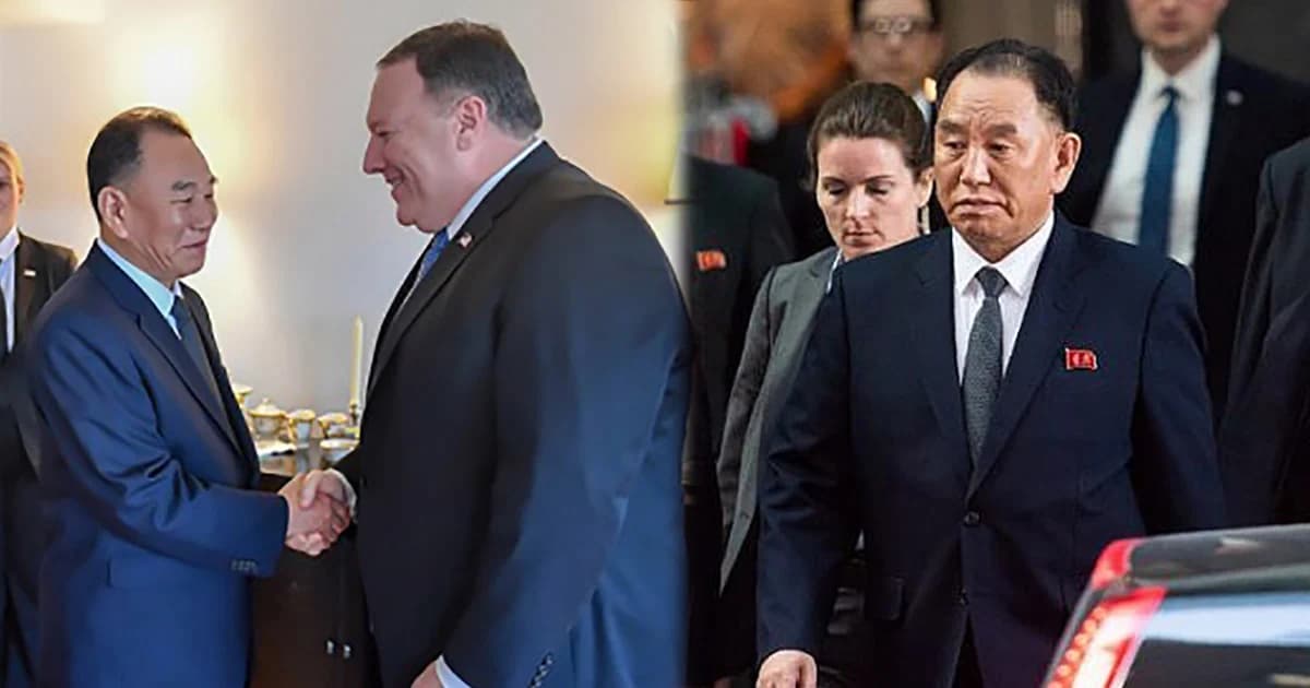 จนท.ระดับสูงโสมแดงทานมื้อค่ำกับ รมต.สหรัฐฯ ก่อนหารือประชุมสุดยอด