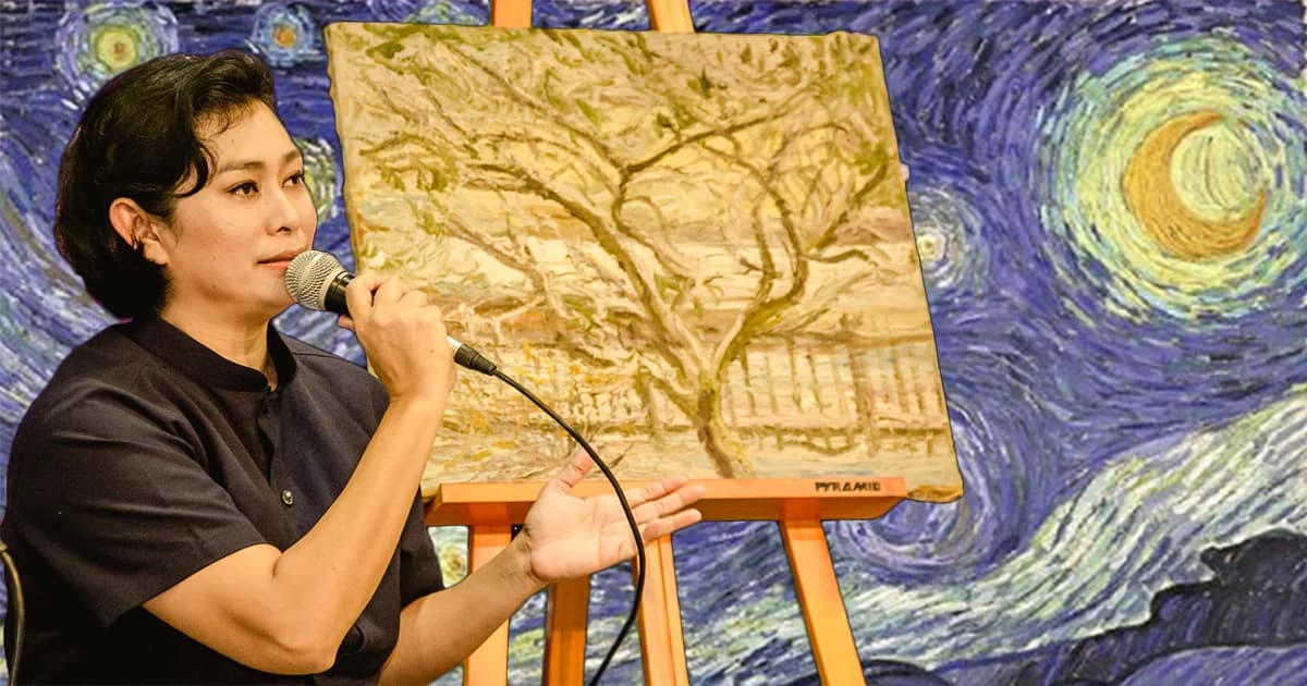 เผย “แวนโก๊ะมิวเซียม” เคยแจ้งแล้ว ภาพปริศนาของ อุ๊ หฤทัย ไม่ใช่ผลงานแวนโก๊ะ