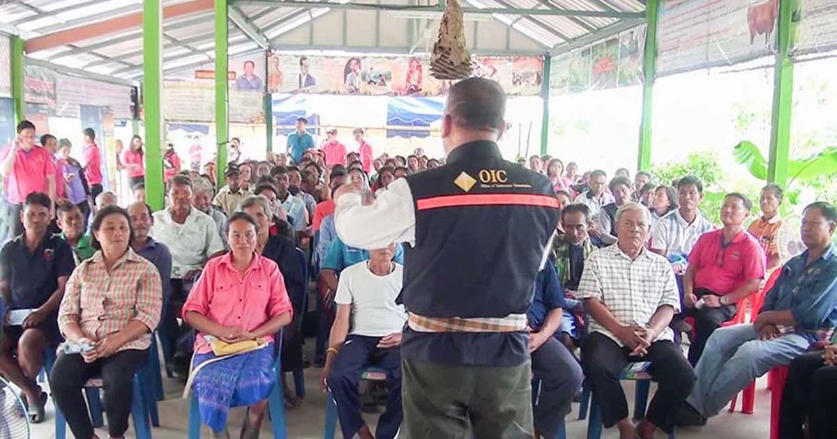 คปภ.ลง ‘ทุ่งกุลาร้องไห้’ แจงความรู้ประกันนาปี ลดเสี่ยงขาดทุนย่อยยับ