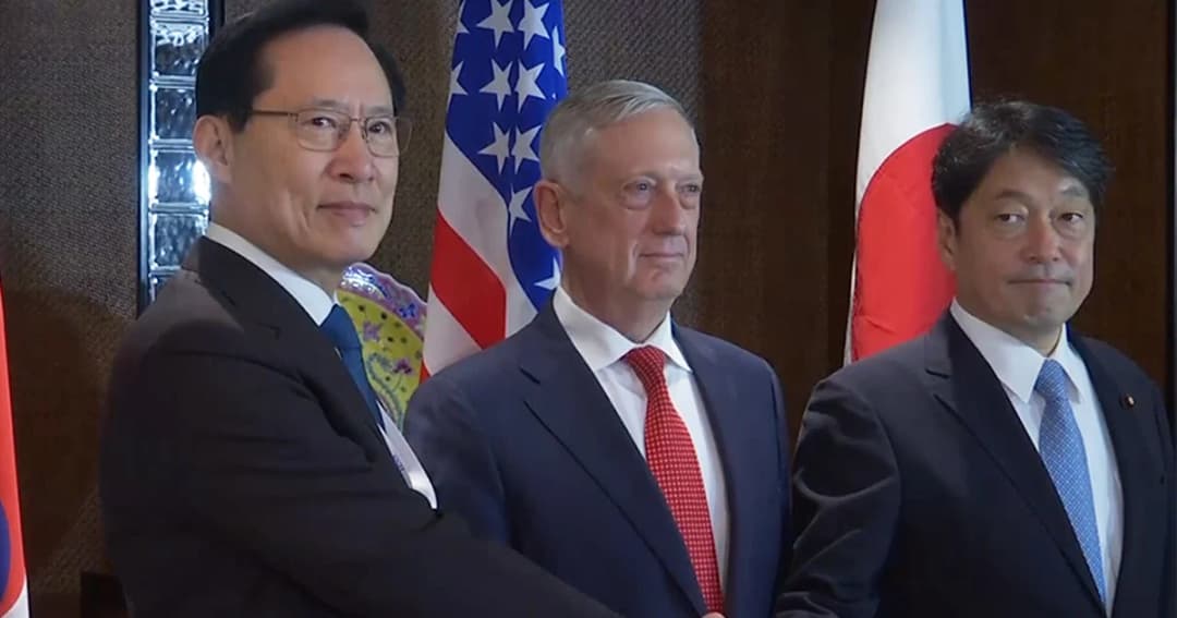 มะกัน ญี่ปุ่น โสมขาวหารือ 3 ฝ่าย เตรียมการก่อนประชุมคิม-ทรัมป์