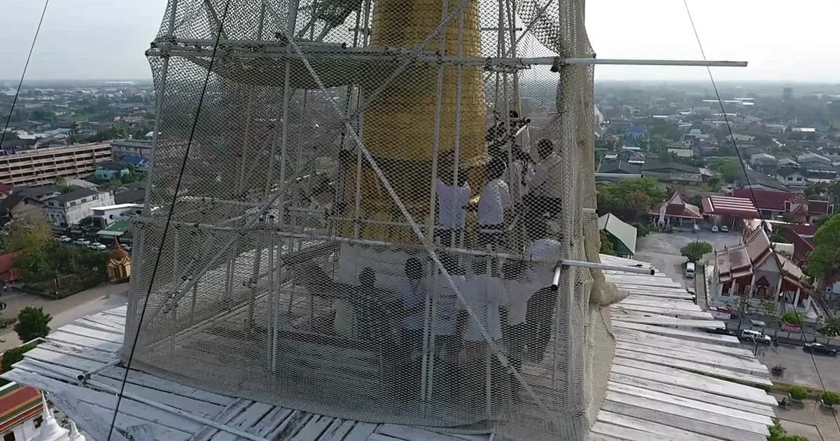 คุมเข้ม! เคลื่อนย้ายทองคำ 32 กก. หลอมใหม่บูรณะพระบรมธาตุนครศรีฯ