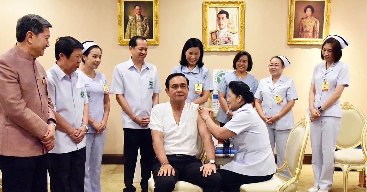 ‘ลุงตู่’ ชวนคนไทยดูแลสุขภาพ รณรงค์ฉีดวัคซีนป้องกันโรคไข้หวัดใหญ่