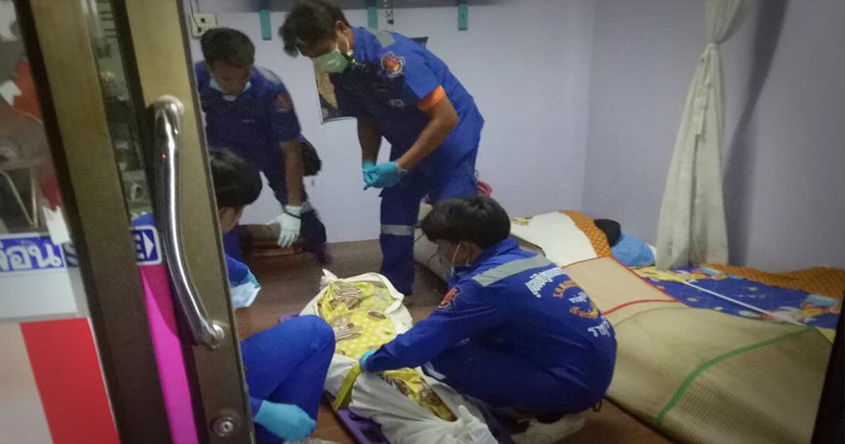 ฆ่าปาดคอ ‘เจ้าของร้านนวด’ ดับสยอง คาดปมทะเลาะสามีใหม่