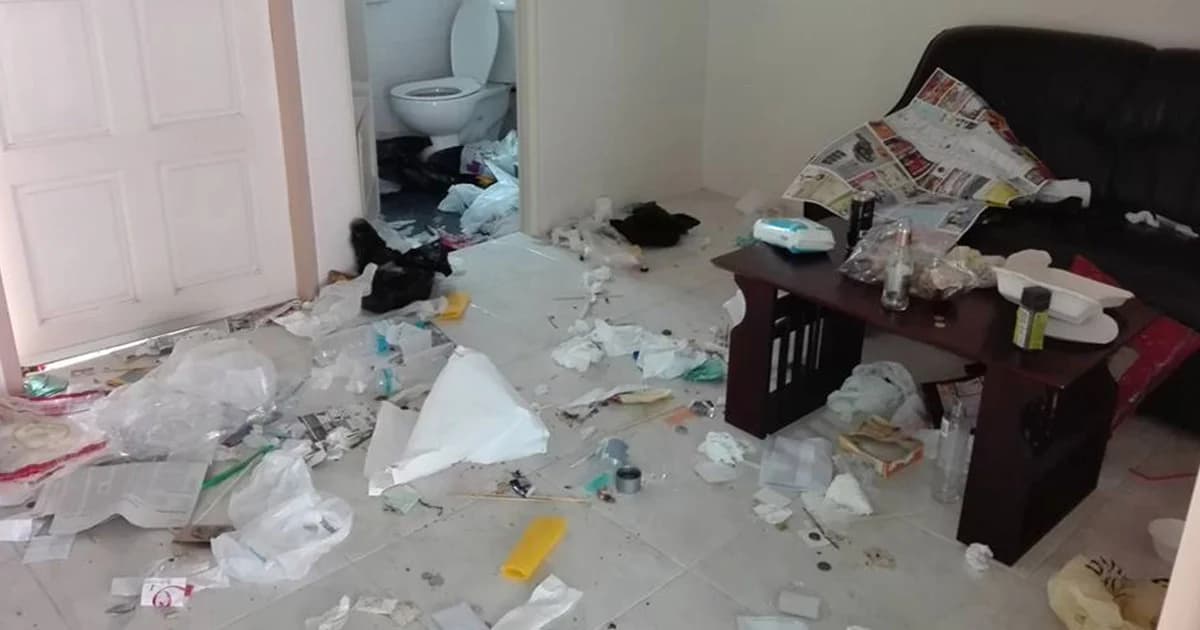 แฉ! นักท่องเที่ยวจีนพัก 2 วัน ทิ้งขยะล้นห้อง