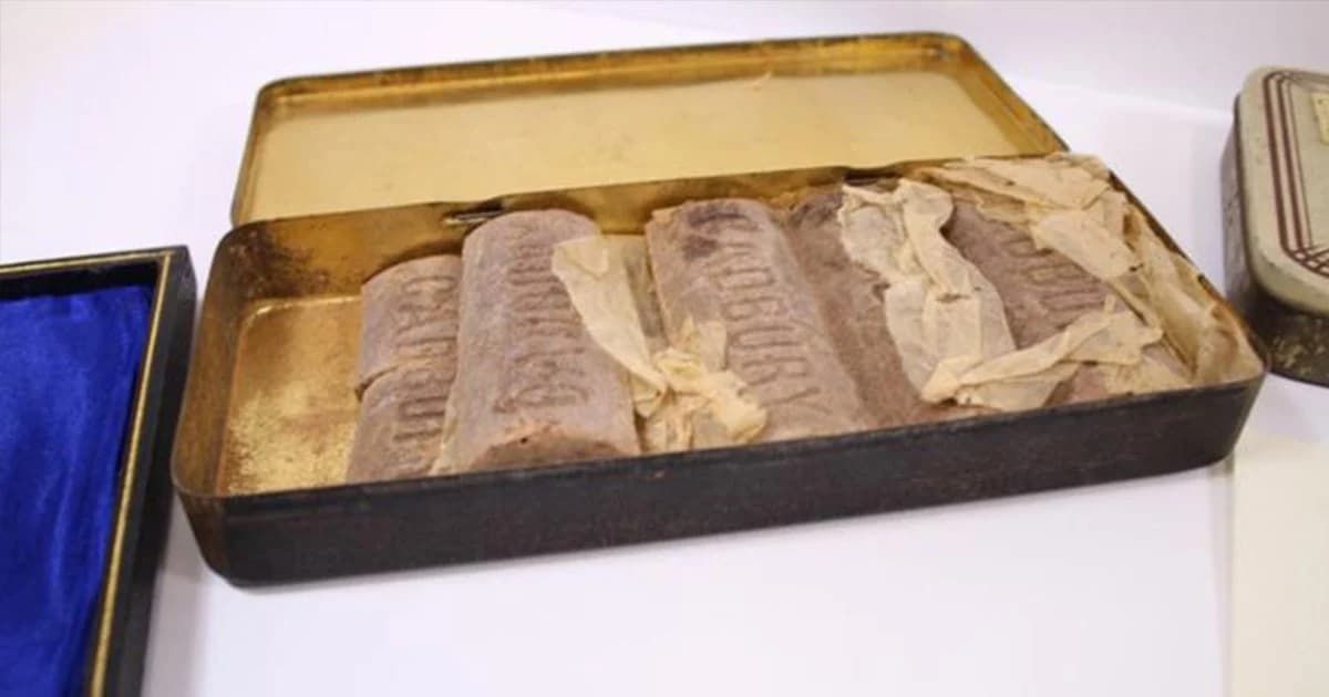 ช็อกโกแลตทหารสมัยสงครามโลกเมื่อ 103 ปีก่อน มีมูลค่ากว่า 1.3 แสนบาท