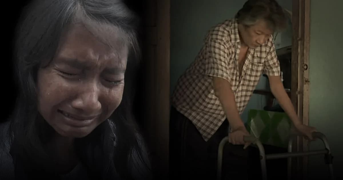 สุดซึ้งใจ ! ลุงพิการอัมพฤกษ์ บริจาคดวงตาให้ สาวตาบอดเลี้ยงลูกลำพัง