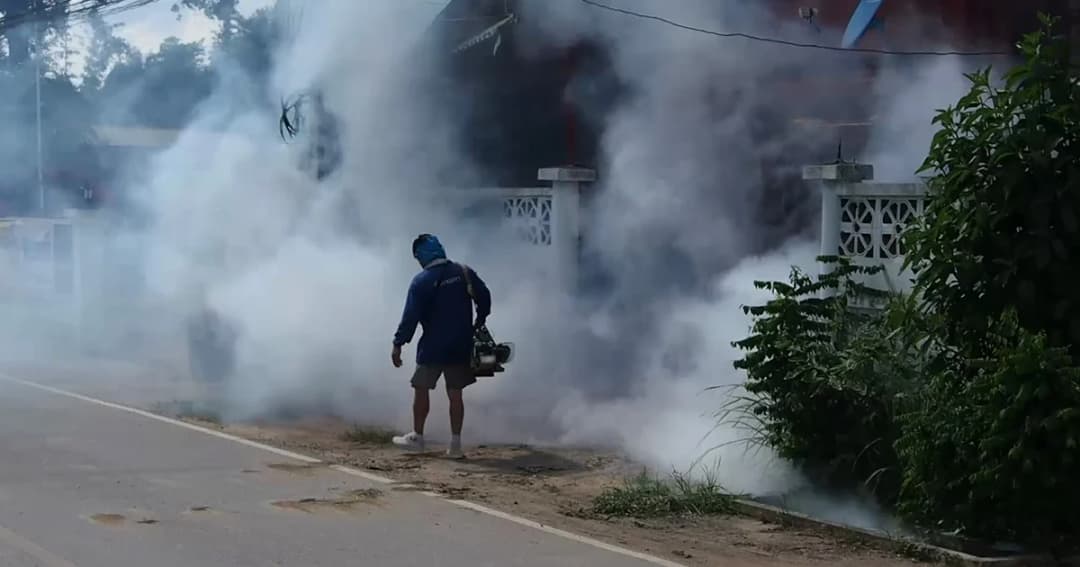 พบ ‘ไข้ซิกา’ ระบาดหนัก เมืองลำปาง ลุยพ่นหมอกควันกำจัดยุง