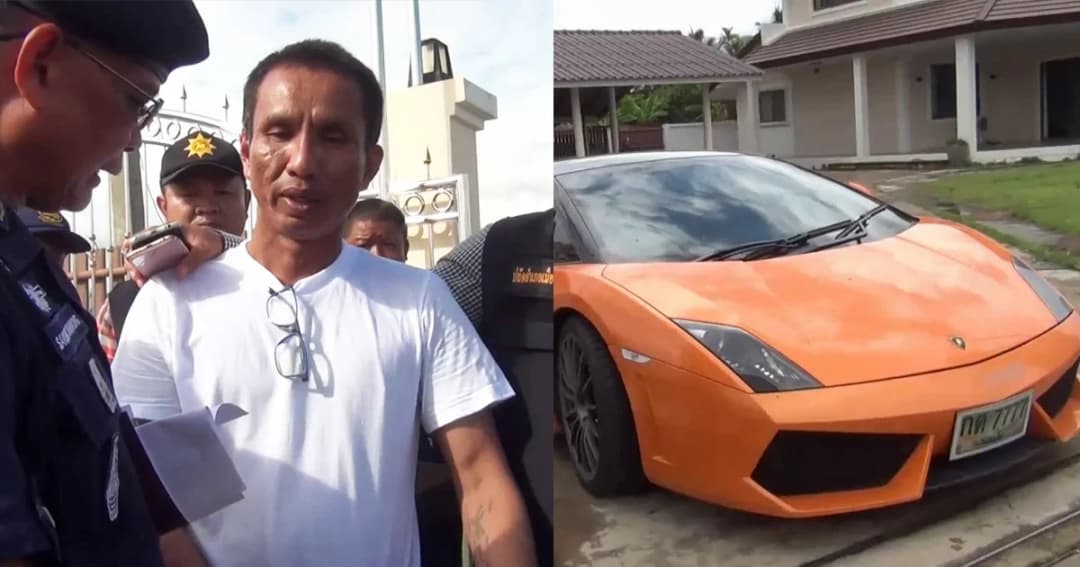 รวบหนุ่มใหญ่เมืองชล ขับลัมโบร์ฯ 12ล้าน-เสพไอซ์-พกปืน คาดอู้ฟู่เพราะตุ๋นเหยื่อนับไม่ถ้วน