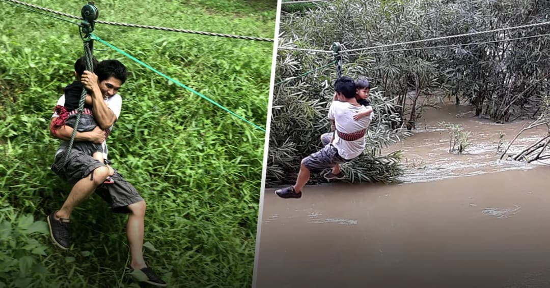 อพยพแล้ว ! 10 ชีวิต หลังน้ำป่าถล่มราชบุรี ตัดขาดเส้นทางสัญจร