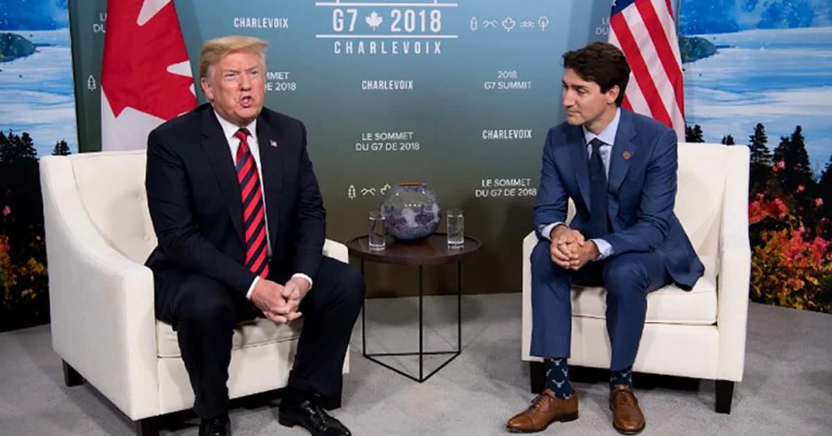 ทรัมป์ ทวีตระอุซัดนายกฯ แคนาดาไม่จริงใจ พร้อมฉีกแถลงการณ์ร่วมจี 7