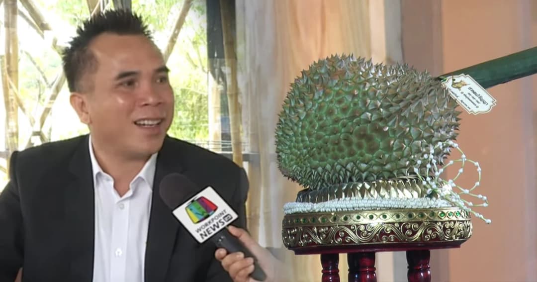 เปิดใจ ! เจ้าของทุเรียนลูกละ 8 แสน แจง แค่อยากร่วมทำบุญ